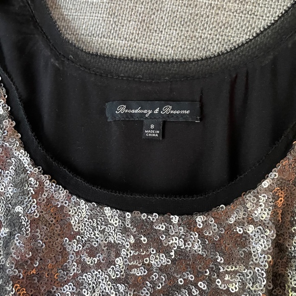 Madewell Colorblock sequins mini dress - Picture 7 of 7